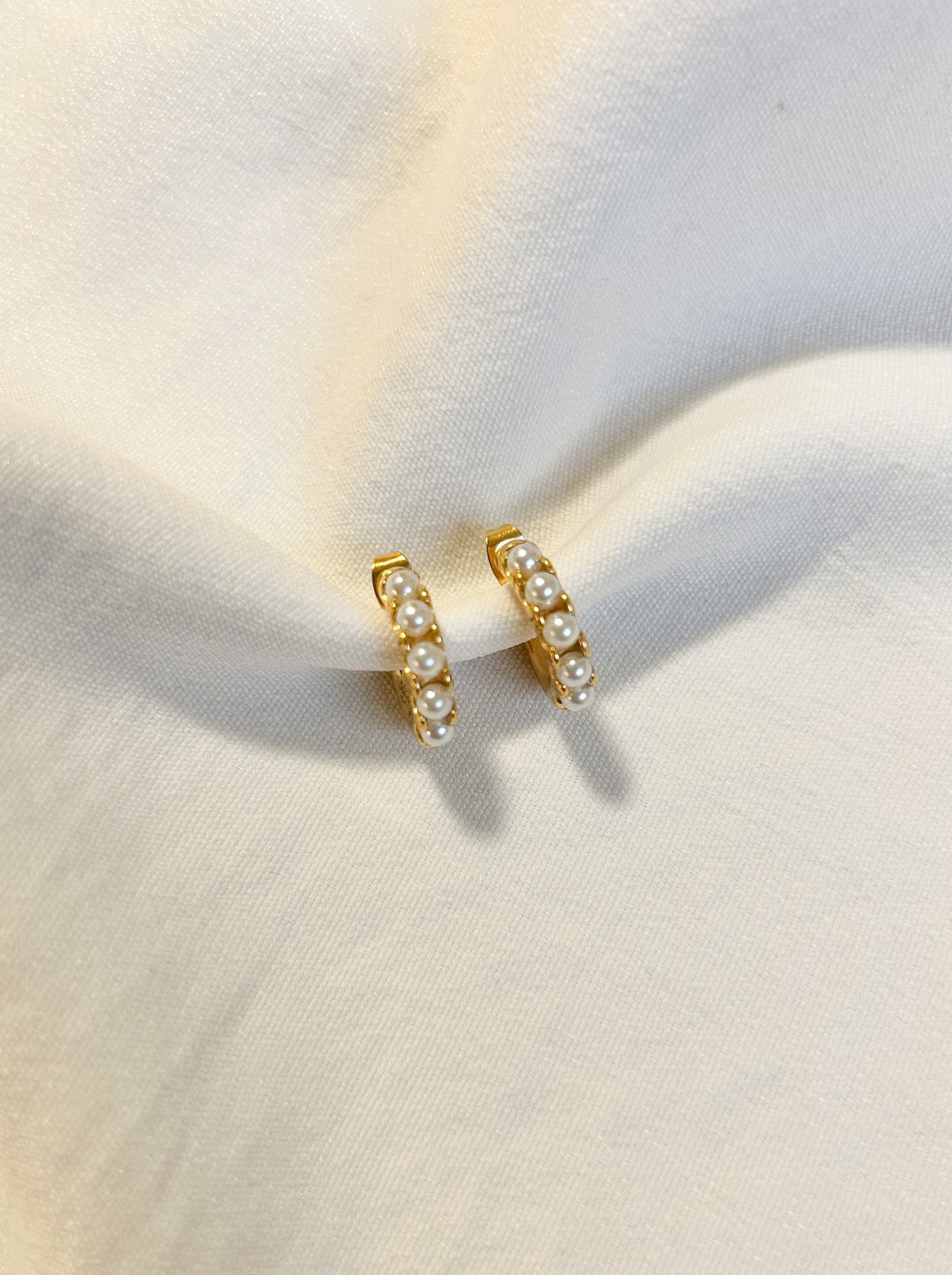 MINA - CERCHI CON PERLE