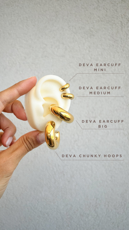 DEVA EARCUFF - MEDIUM + MINI